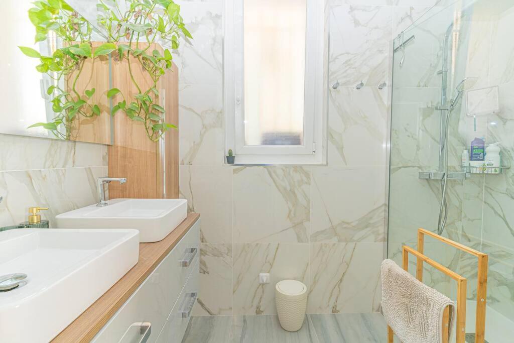 Bel Appart Climatise A 5 Min Plage Des Catalans Apartment Marseille Ngoại thất bức ảnh