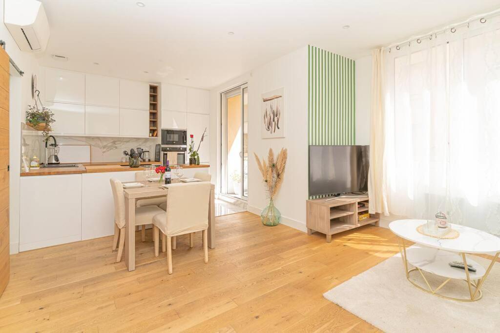 Bel Appart Climatise A 5 Min Plage Des Catalans Apartment Marseille Ngoại thất bức ảnh